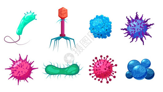 菌细微生物疾菌背景图片