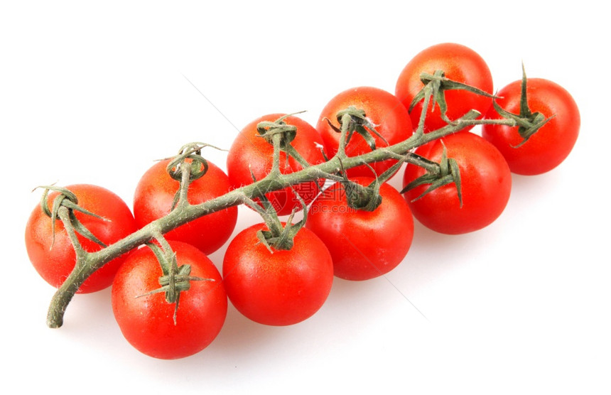 樱桃番茄被认为是种植的果汁物品种Solanumlycopersicumvar图片