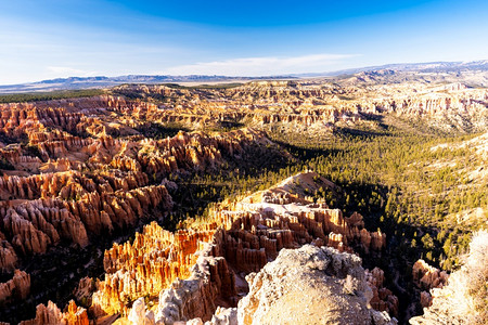 美国犹他州BryceCanyon公园观点美公园景观旅游目的地和概念图片