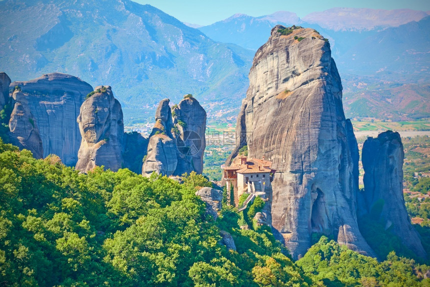 希腊罗萨努修道院希腊景观图片