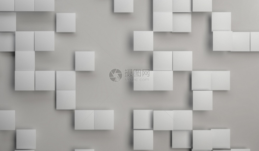 3d白和灰陶瓷砖在纸面背景上的翻版最小抽象反光格或背景您的文本位置复制空间白和灰陶瓷砖在纸面背景上的翻版文本位置复制空间图片