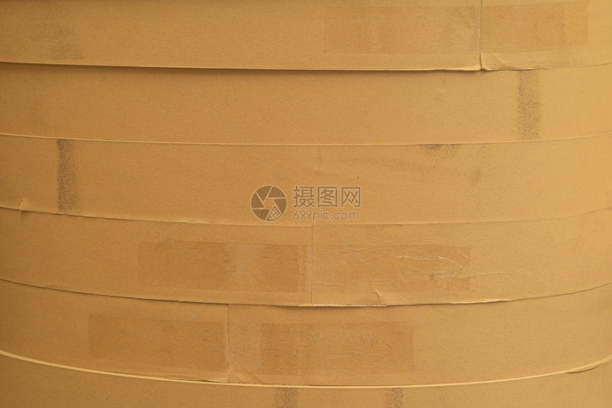 工业制造厂的纸管芯组织质棕色卷的原始产品材料库存车间仓的纸板圆筒货物模式纹理图片