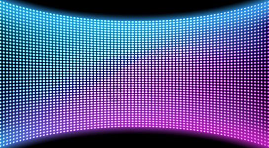 lcdLED视频墙屏幕纹理背景蓝色和紫的光二极管点网格共形tv面板带像素图案的Lcd显示电视数字器现实的3d矢量图解视频墙屏幕纹理背景插画