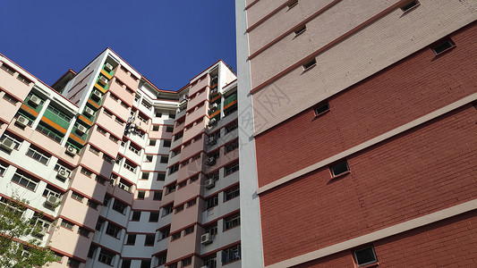 新加坡HDB住宅大楼日外视图图片