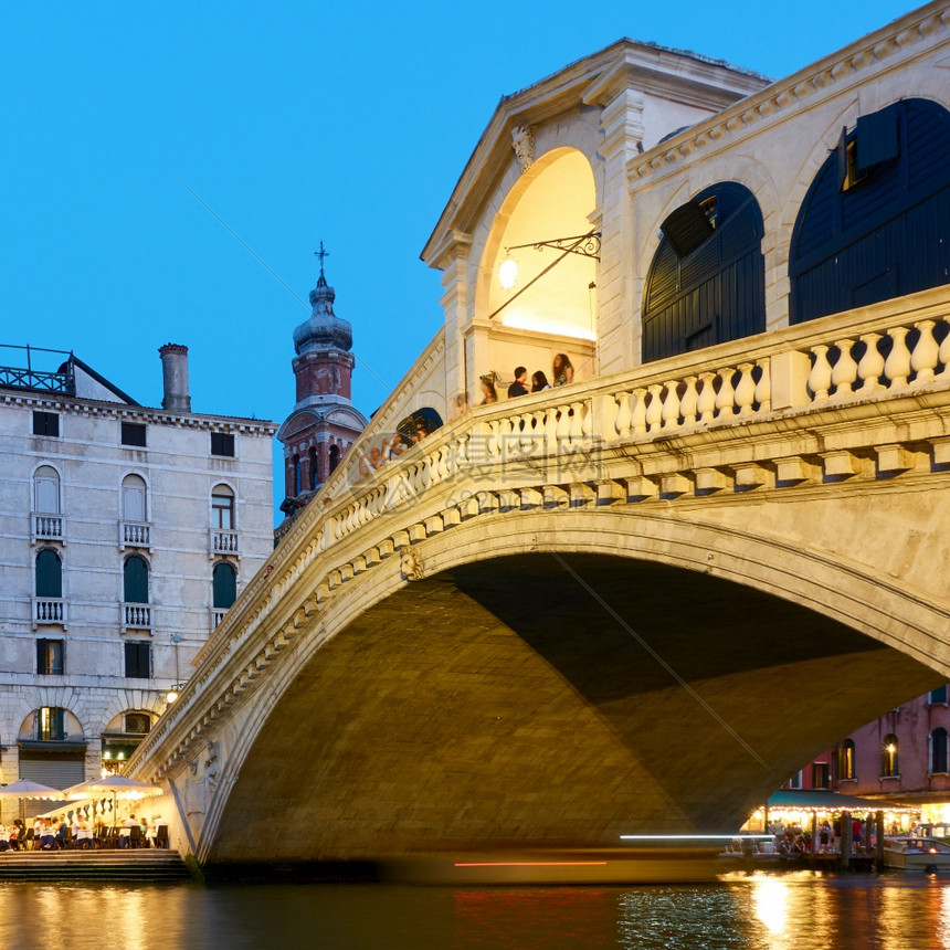 意大利威尼斯的里亚尔托桥图片