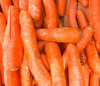 新鲜胡萝卜健康新鲜食物背景图片