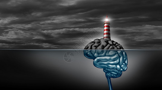肌萎缩阿尔茨海默氏和痴呆症作为一种记忆丧失和心理学概念或脑疾病神经学符号带有3D插图元素背景