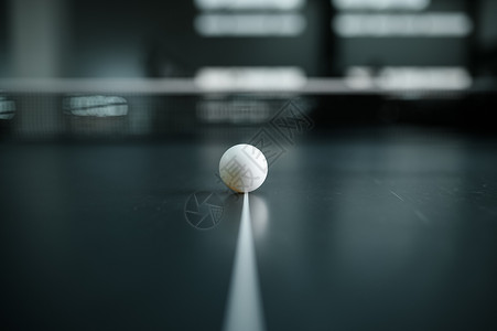 白线球没有人打网球的概念室内餐桌网球运动游戏有敲诈积极健康的生活方式乒乓球白线餐桌网概念背景图片