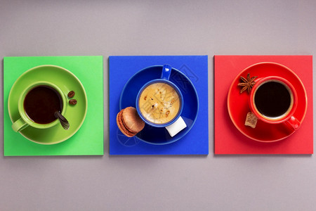抽象背景咖啡杯纸质表面纹理图片