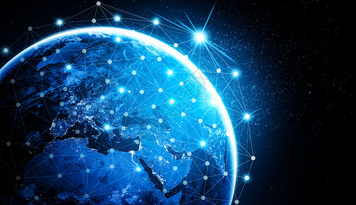 世界矢量5G无线数字连接概念和在互联网上的未来背景