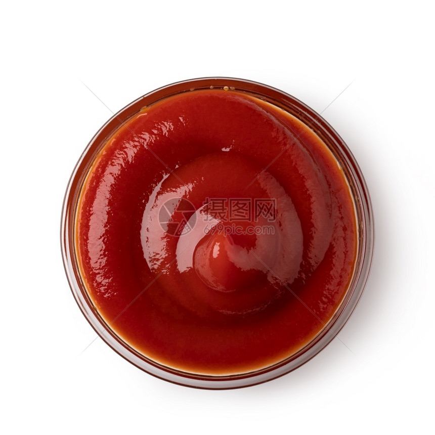 碗和番茄酱图片