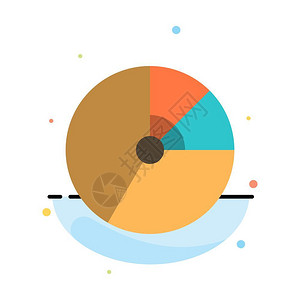 PieBusiness图财务统计摘要灰色图示模板图片