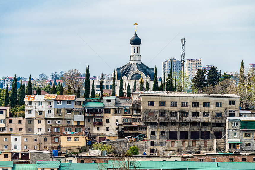 索契省贫民窟住宅车库图片