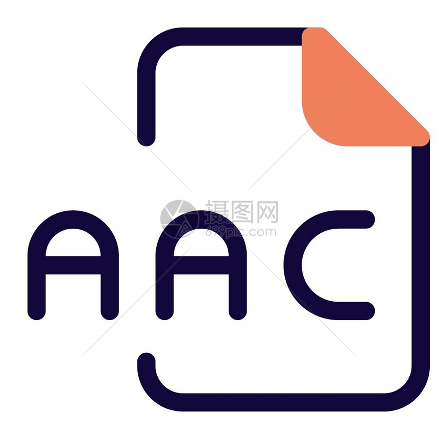 高级音频编码AAC是数字音频压缩的编码标准图片