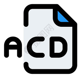 ACD文件扩展名是一个与音速乐编辑软件相关的文格式背景图片