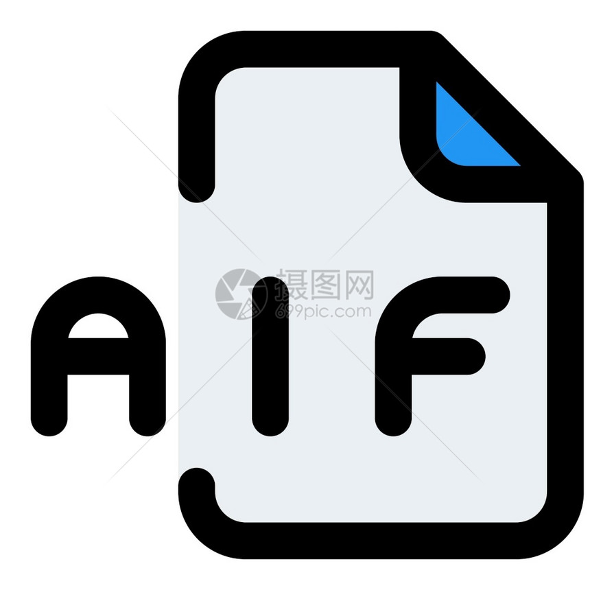 AIF文件是使用音频互换文件格式AIFF创建的音频文件图片