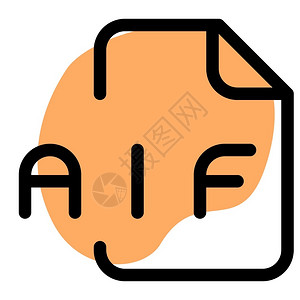 AIF文件是使用音频互换文件格式AIFF创建的音频文件图片