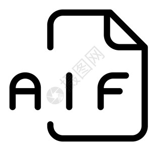AIF文件是使用音频互换文件格式AIFF创建的音频文件图片