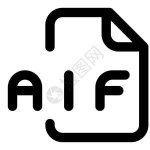 AIF文件是使用音频互换文件格式AIFF创建的音频文件图片