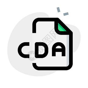 CDA是CD音效快捷键文件格式的扩展名图片