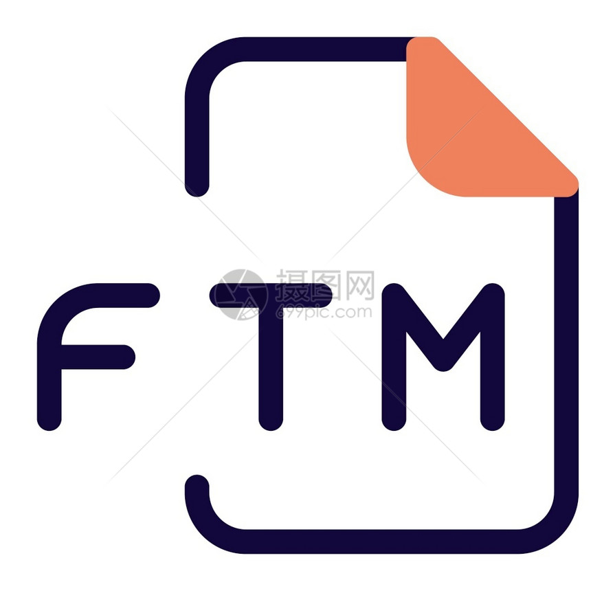 FTM文件矢量设计图标图片