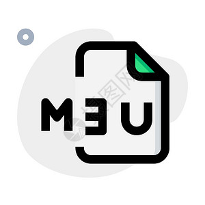 M3U是多媒体播放列表的计算机文件格式图片