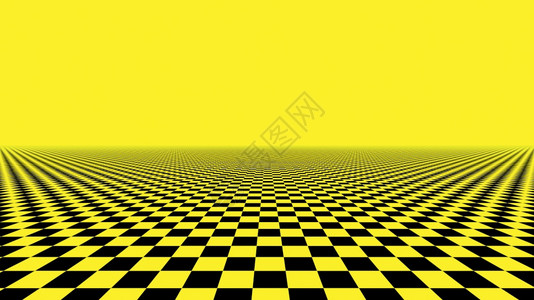 彩色抽象壁纸黑和黄的层幻影图案纹理背景3d方形插图图片