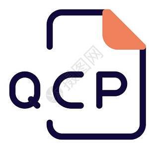 QCP文件格式是使用移动电话提供铃声和录音语背景图片