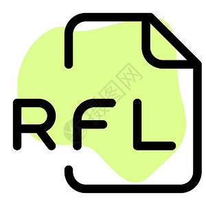 RFL文件扩展的名通常与理由重新填充银行文件有关图片