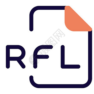 RFL文件扩展的名通常与理由重新填充银行文件有关图片
