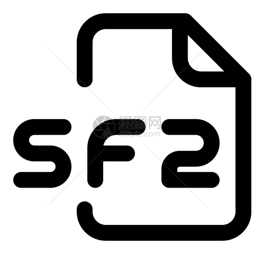 SF2文件扩展名最常用于音频Font声音银行文件图片