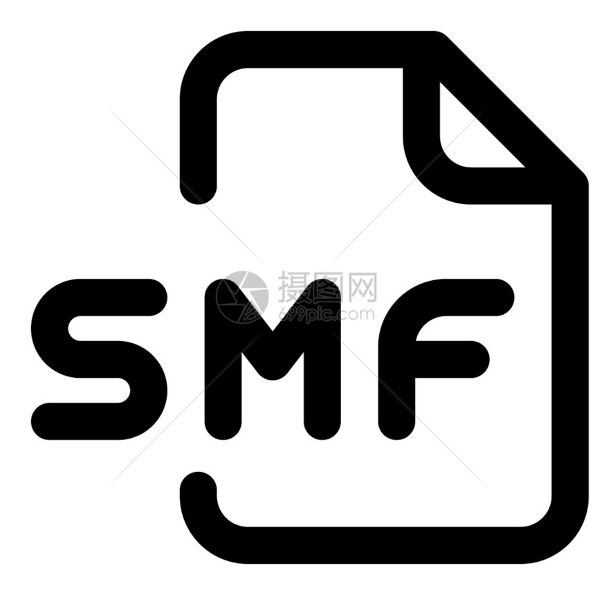 SMF是midi格式的音频文件扩展名图片