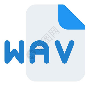 WAV是一种存储音频位流的文件格式标准图片