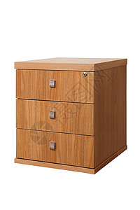 白色背景的木桌柜背景图片