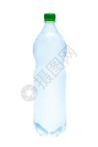 白底的纯水瓶背景图片