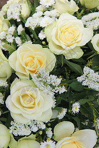 白花安排婚礼装饰花图片