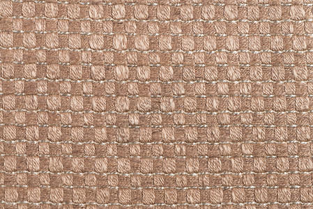 油毡棕色地毯纹理背景的特写细节背景