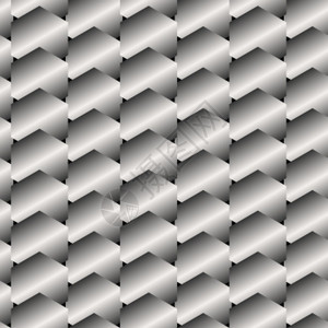 六边形的无缝抽象金属形态背景背景图片