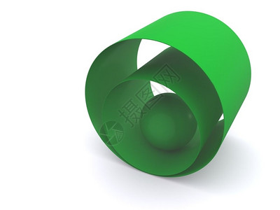 绿色球抽象背景3d背景图片