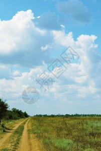 草原路背景图片