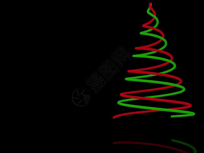 圣诞树3d背景图片
