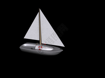 3D游艇运动图标图片