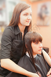在沙龙制造发型理师背景图片