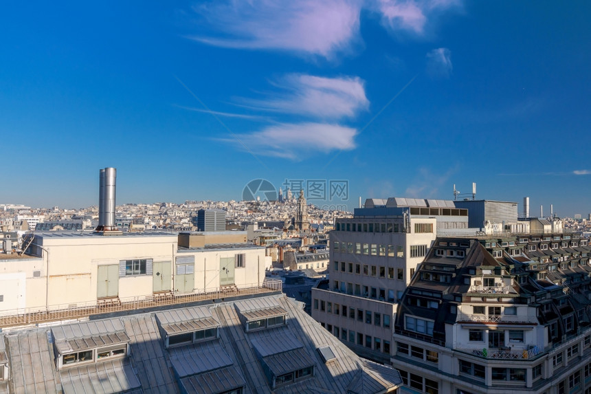 巴黎城市的空中景象巴黎的空中景象图片