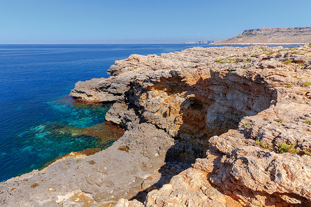 马耳他典型地貌马耳他海岸的典型地貌图片