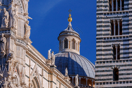 意大利锡耶纳圣母大教堂女圆顶景象托斯卡纳意大利图片