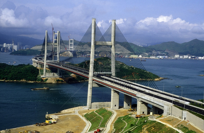 汉港桥在香南部亚洲的南部图片