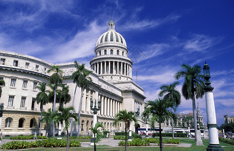 卡里贝克在古巴的哈瓦那市古巴海中美国CUBAHAVANA背景