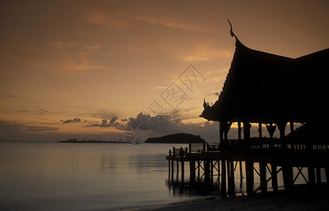 马来西亚北部兰卡维岛海岸潘泰哲南滩图片