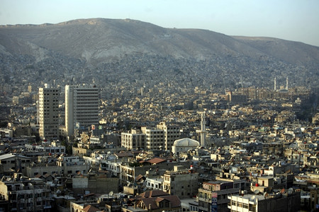 中东部战争前的达马斯库市中心图片